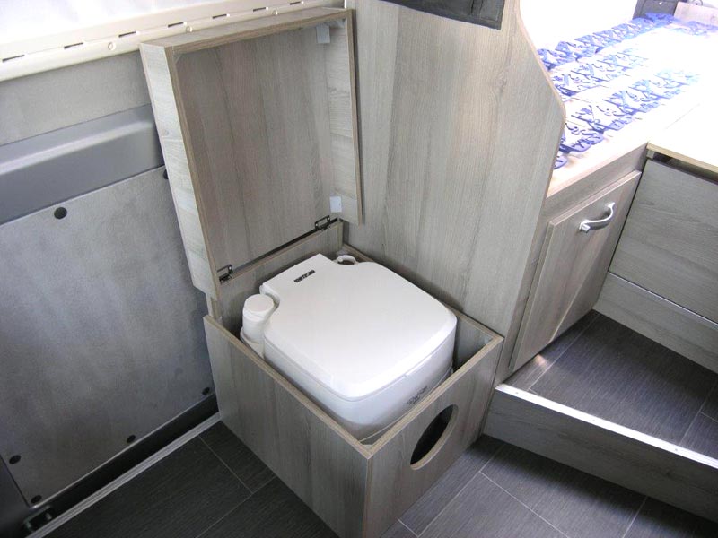 Wohnmobil Toilette Verkleidung Sitzhocker Porta Potty